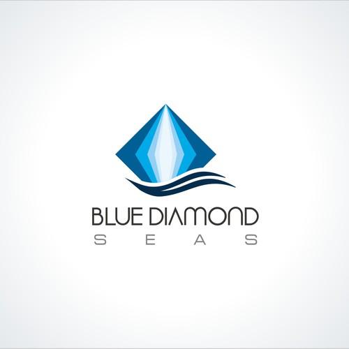 Unique Logo Concept For Blue Diamond Seas