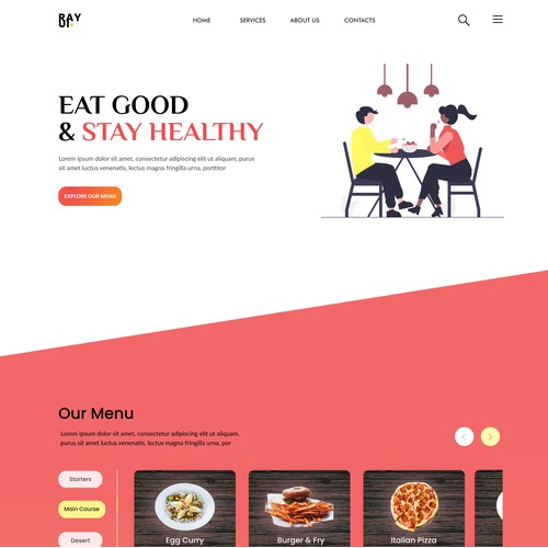 Restaurant Web Template
