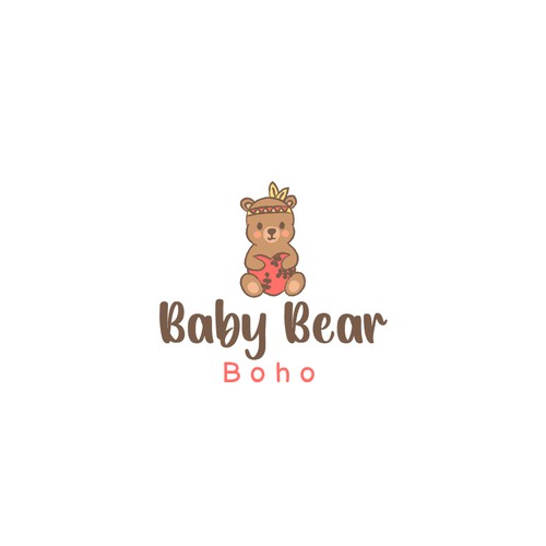 Bear Logo for Baby Clothing