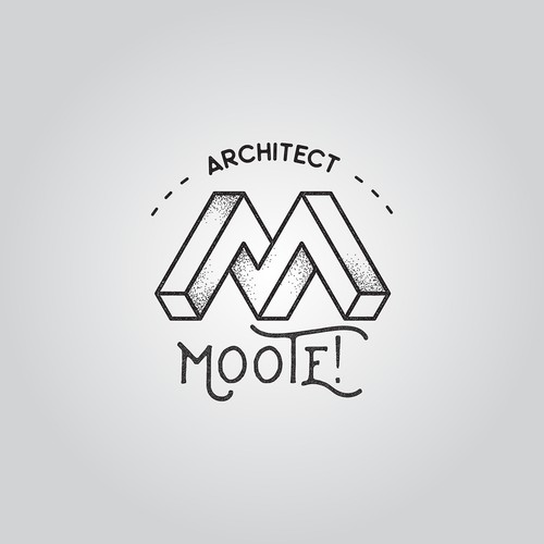 Modern architecture office logo design