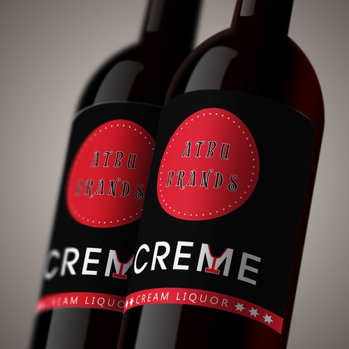 Label Design For Alcohol Brand 