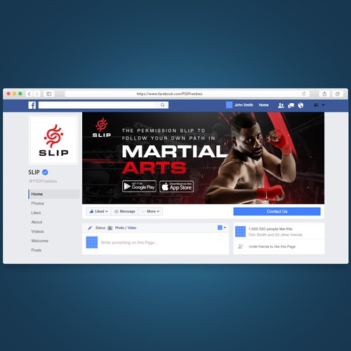 Facebook cover design