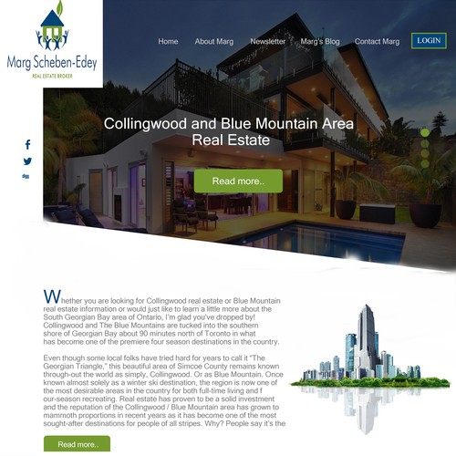  Real Estate Broker needs a creative new website 