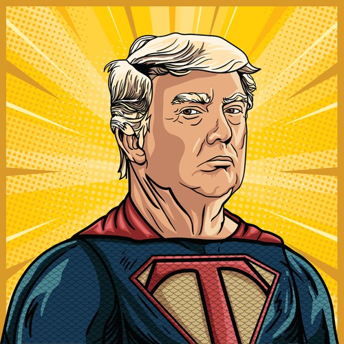 Superhero Trump