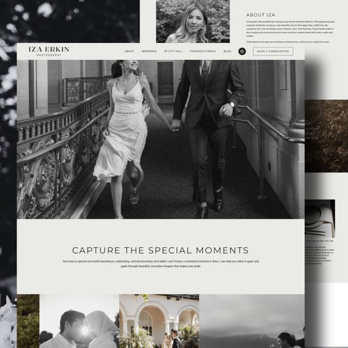 Wedding Photographer Website