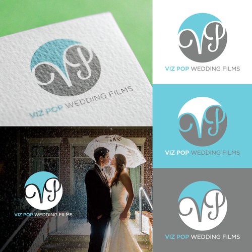 Whimsical Logo for Wedding Film Company