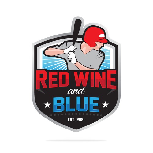 Logo for Red Wine & Blue