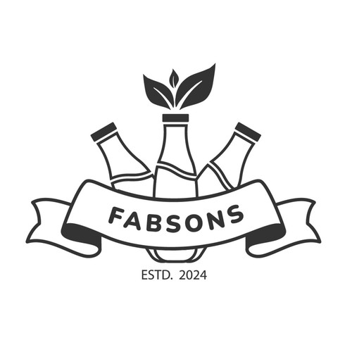 Fabsons | Minimal & Vintage Logo Design for FMCG Brand