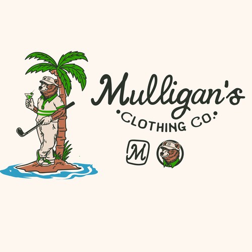 Golf bear 