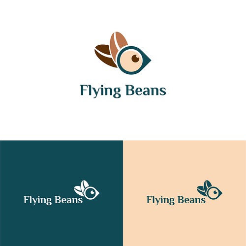 Flying beans logo