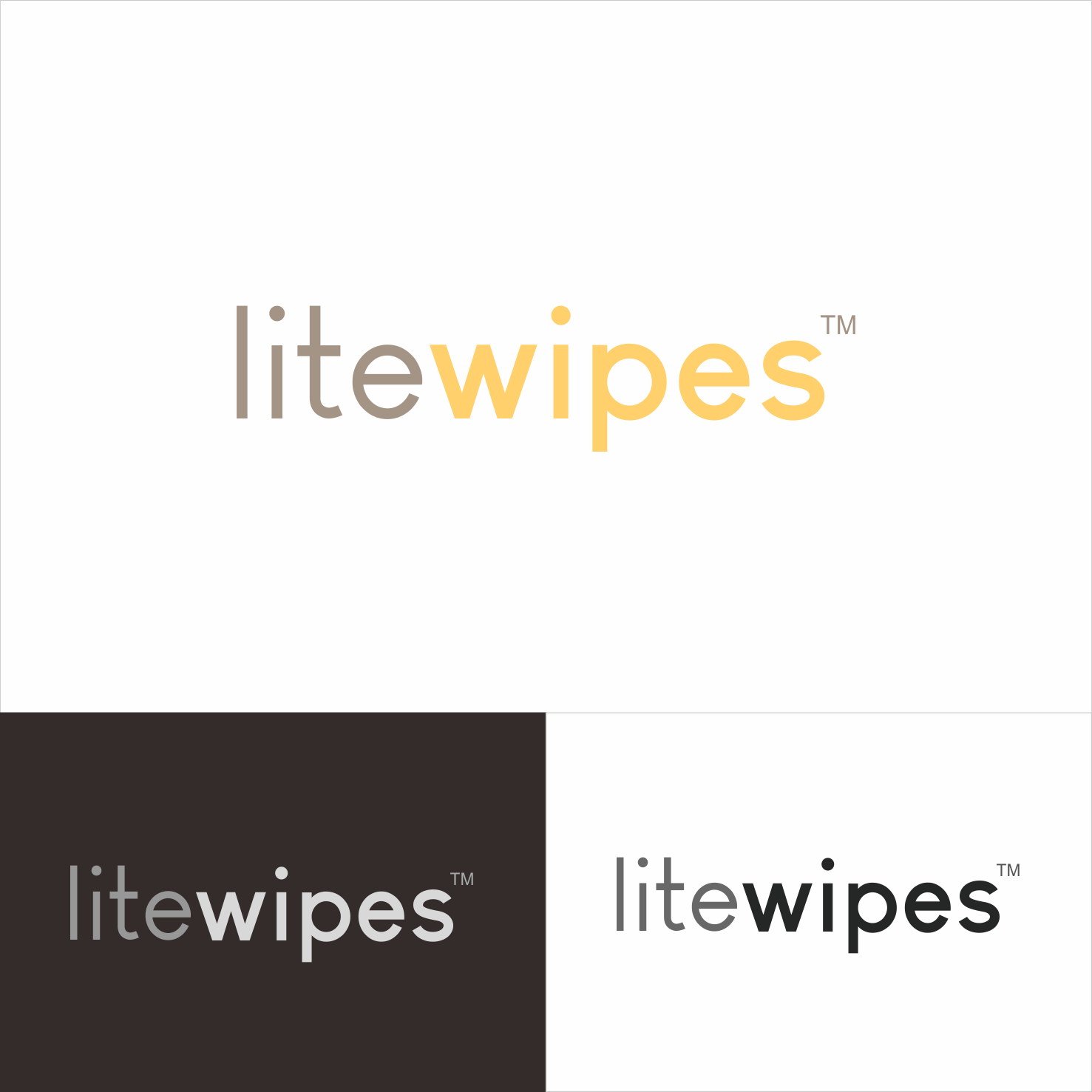 Design a clean, modern logo for a travel wipe company