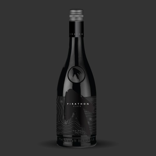 Wine label design
