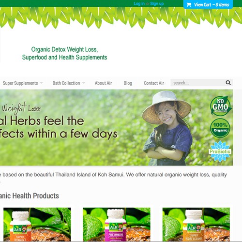THAI HERB COMPANY NEEDS NEW BANNERS