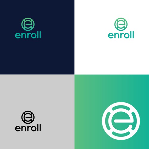 E logo design