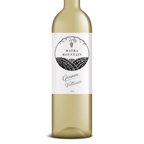 winelabel for matra mountain