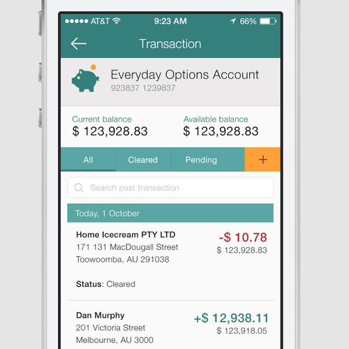 Help us improve the design of our banking app