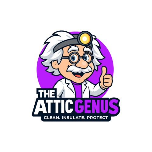 Logo Design For The Attic Genius