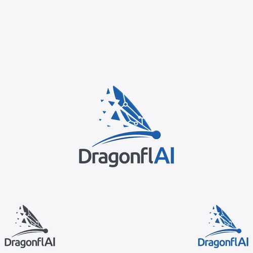 DragonflAI logo focussed on technology and AI