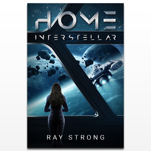 Sci-fi book cover for Home: Interstellar