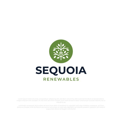Bold logo concept for Sequoia