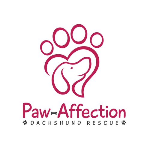 Paw-Affection Dachshund Rescue Logo