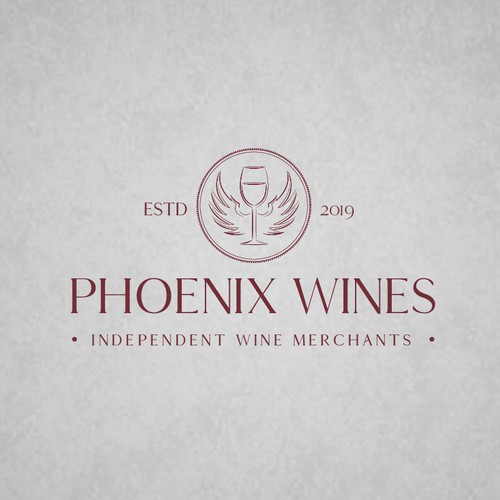 Logo design for Phoenix Wines