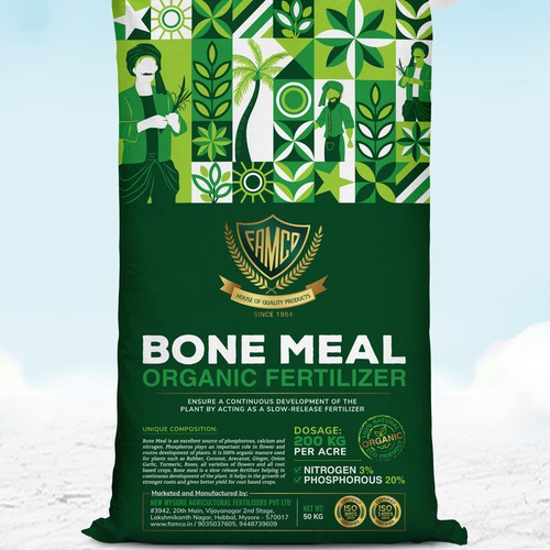 Fertilizer Bag Packaging Design