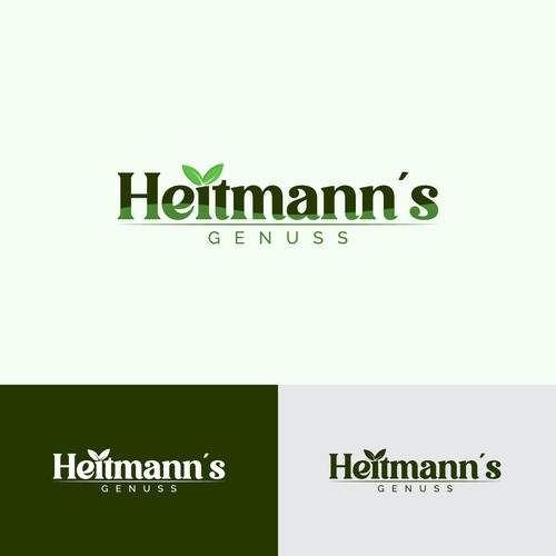 Customized Logo Design For Heitmann's Genuss