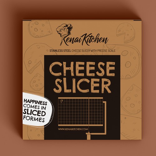 Cheese slicer package