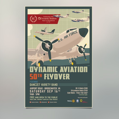 Aviation Event Poster