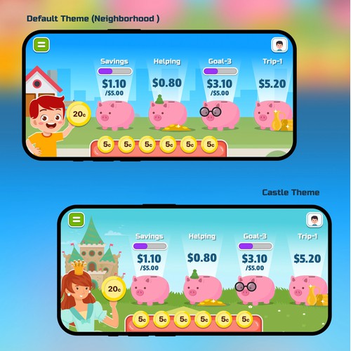 Playful Savings: A Kids Budgeting App