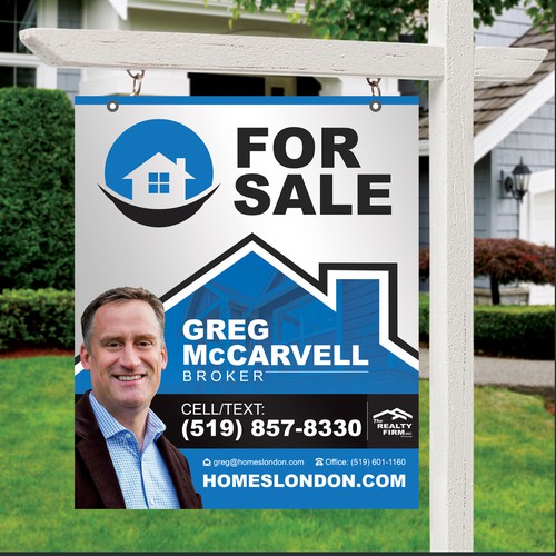 Real Estate Lawn Sign