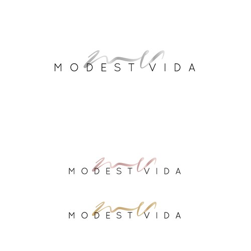 Simple, yet, chic logo design for woman clothing website