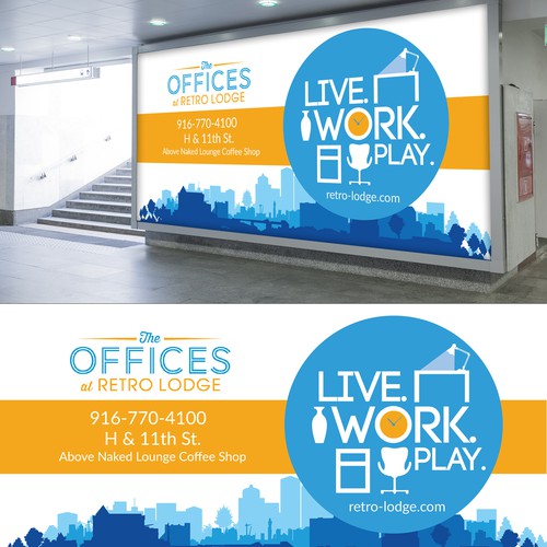 Billboard for Creative Office Suites