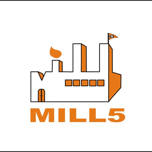 Create a logo and identity for the next generation software consulting company "mill5".