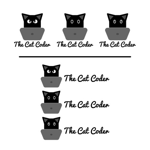Informatic Cat logo concept