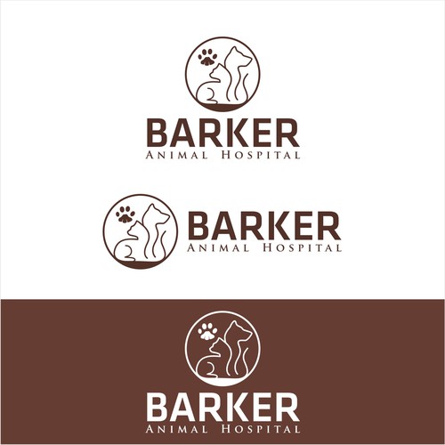 Create a custom logo for a new small animal veterinary hospital located in Chesapeake Virginia.