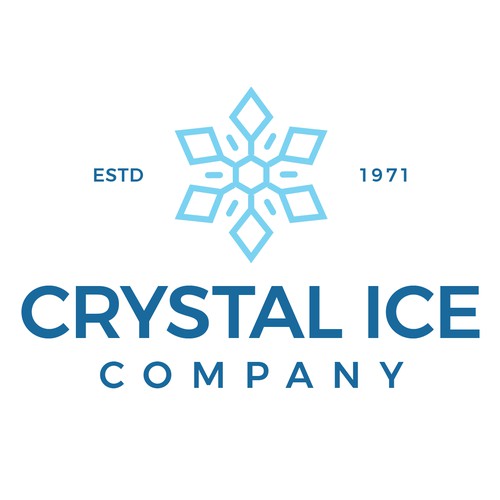 Logo for Crystal Ice Company