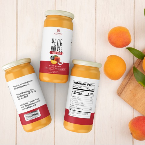 Lable Design - Fruit Preserves