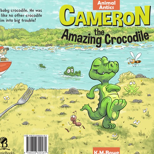 Cameron The Amazing Crocodile book cover