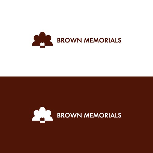 Brown Memorials Logo Design
