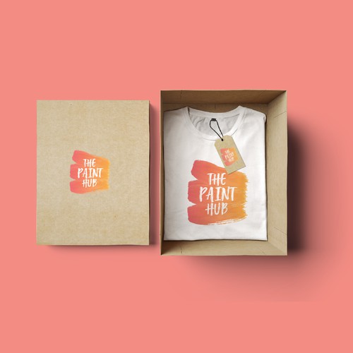 Logo Design for Funky Paint Shop