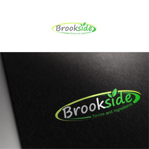 organic logo of brookside