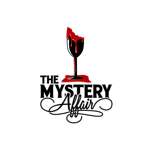 Design for murder mystery events company