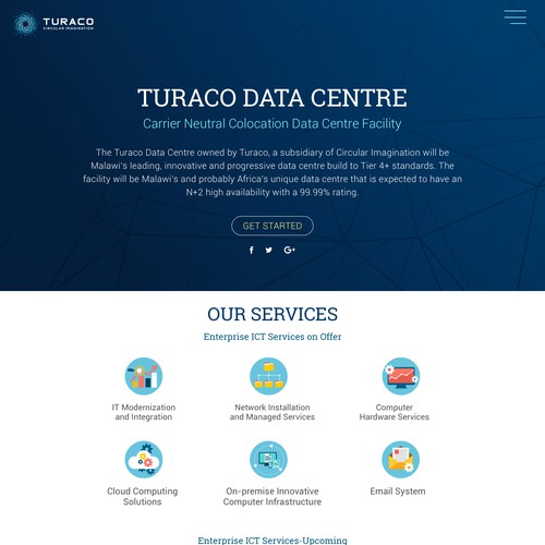 Web Page Design for TURACO