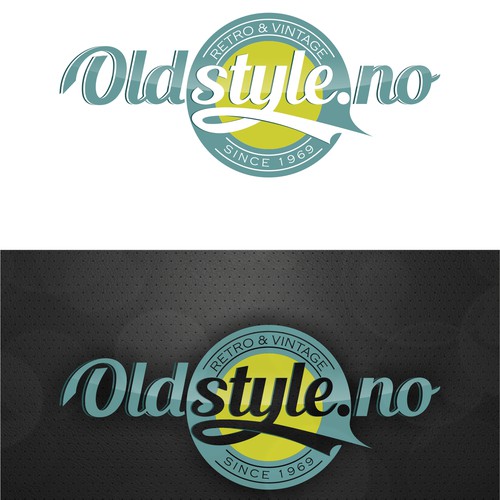 Create a vintage-style logo for Oldstyle.no