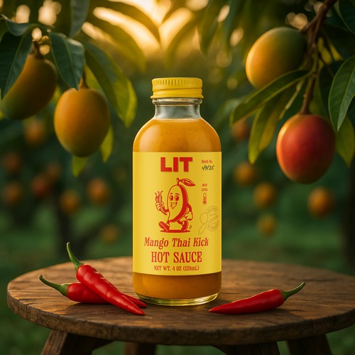 LIT Mango Thai Kick - Hot Sauce, USA