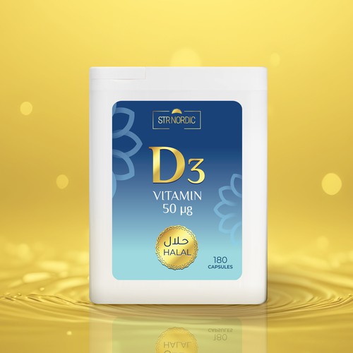 Minimal Supplement Label