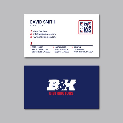 7B&H Business Card