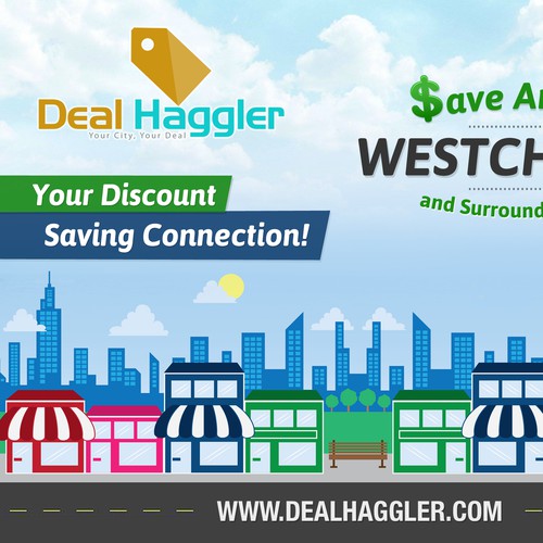 Postcard design for Deal Haggler - WestChester
